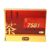 中茶 中粮集团 云南 普洱茶 熟茶砖 2015年 501批次 精品7581 砖茶 500克 135元包邮（需用券）