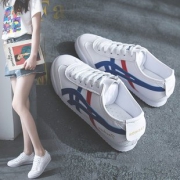 夏季新款低帮板鞋圆头女鞋