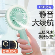 玄诺 手持小风扇 电池款 送6节电池