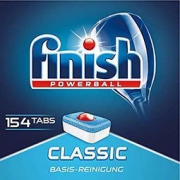 中亚Prime会员： finish 亮碟 classic 洗碗块 154块 *2件 290.1元+26.4元含税包邮约316.5元（合158.25元/件）