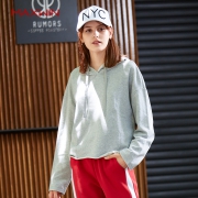 MAXWIN 马威 女士连帽宽松卫衣  券后59元