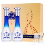 洋河 梦之蓝M1 52度 整箱装白酒 500ml*2瓶  礼盒装
