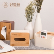 好管家 碳化楠竹 纸巾盒  券后6.8元