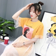 超仙拼接法国小众连衣裙 券后￥59.9