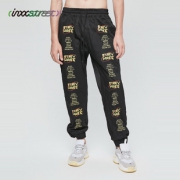 inxxstreet ScrewLoose LOGO印花宽松梭织休闲裤 黑 优惠价495元