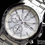 SEIKO 精工 SND363PC 三眼计时男表 Prime会员免费直邮