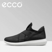 ECCO 爱步 Scinapse 赛速 男士弹力松紧带休闲鞋450614 两色