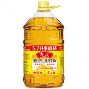 鲁花 5S 压榨一级 花生油 5.7L 单桶 159.9元包邮