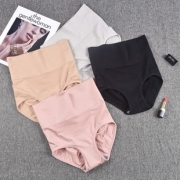 3条蜂巢高腰暖宫女士内裤提臀塑身