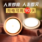 光控+人体双感应：朗美科 智能感应小夜灯 26.9元包邮