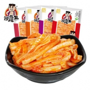 辣魔王魔芋爽素毛肚500g麻辣味香辣辣条 网红休闲办公室小零食