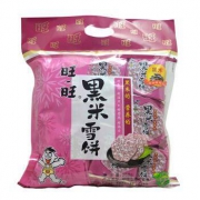 旺旺 黑米雪饼 原味 258g*4件