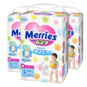Kao 花王 Merries 婴儿拉拉裤 L44片 3包装 *2件