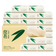 DELLBOO 良布 超韧竹浆本色抽纸 3层110抽*18包 *2件 47.35元包邮（双重优惠，合23.68元/件）