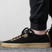 Puma 彪马SUEDE Classic Metallic 367397 男士休闲板鞋