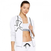 限尺码，Under Armour 安德玛 Good Europe FZ 女士抓绒连帽保暖夹克 Prime会员免费直邮含税