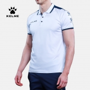 KELME卡尔美 运动商务Polo衬衫短袖翻领休闲T恤团购印制正品男装 49元