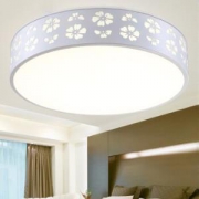 HAIDE 海德照明 LED吸顶灯 24W雪花 三段调光款