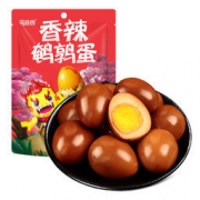 蜀道香 卤味卤蛋特产 香辣鹌鹑蛋120g *17件 126元包邮（合7.41元/件）