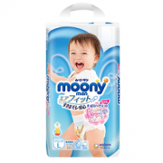 moony 尤妮佳 男婴拉拉裤 L44片 *8件  532元包邮包税