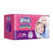 Anerle 安儿乐 干爽超薄婴儿纸尿裤 M78片