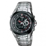 CASIO 卡西欧 Edifice系列 EFA119BK-1AV 男士双显时装腕表