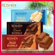 29元包邮！乌克兰进口 ROSHEN 如胜 牛奶气泡巧克力85g*4块 领55元优惠券 松软的感觉一口难忘