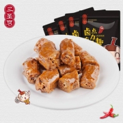 四川知名卤味品牌，三圣宫 七星椒麻辣卤鸭脖128g*4袋