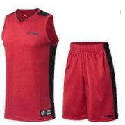 李宁(LI-NING) 男士常规款篮球比赛运动套装AATN005