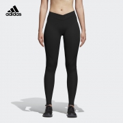 阿迪达斯（adidas） 训练 女子 紧身裤 黑 CF6551 224元
