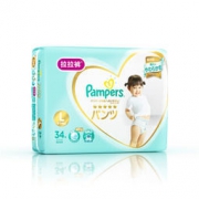 Pampers 帮宝适 一级 拉拉裤 L34片 59.9元