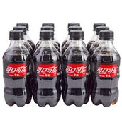 Coca-Cola 可口可乐 零度 Zero 汽水 300mlx12瓶