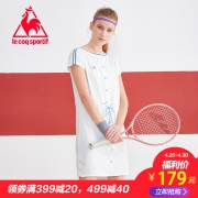 乐卡克法国公鸡松紧抽绳柔滑透气连衣裙女CB-6654171 179元