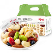限浙江，2件 百草味 每日坚果 750g