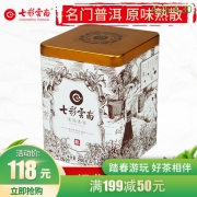 七彩云南 名门普洱熟茶 散茶 200g 93元包邮