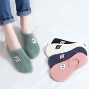莫然 拍两件10双！袜子女秋纯棉船袜拍 券后￥13.9
