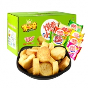 米多奇烤香馍丁整箱30包740g