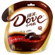 Dove 德芙 袋装香浓黑巧克力 84g *2件 19.5元（2件7.5折，合9.75元/件）