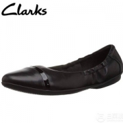限5.5码，Clarks 其乐 Gracelin Jenny女士真皮芭蕾平底鞋 Prime会员凑单免费直邮