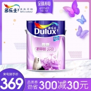 多乐士乳胶漆致悦抗甲醛净味五合一6L面漆乳胶漆内墙漆涂料 399元