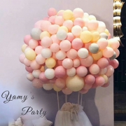 结婚气球加厚彩色气球装饰生日布置马卡龙气球拱门网红儿童100个