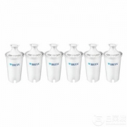单件包邮！Brita 碧然德 标准替换滤芯6个装 Prime会员免费直邮含税