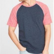 OLD NAVY 392905 男士插肩袖T恤