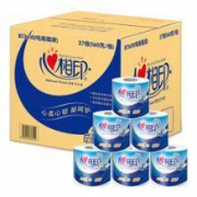 心相印 心柔系列 卷筒纸 3层160g*27卷 *3件