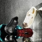 限尺码，PUMA 彪马 Suede Crushed Gem Platform 女士休闲板鞋 Prime会员免费直邮含税