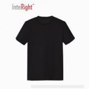 INTERIGHT【京东质造】清爽净色棉 T恤