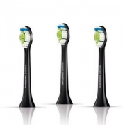 Prime会员专享，Philips 飞利浦 HX6063/35 黑钻石亮白型牙刷头 黑色款 3个装
