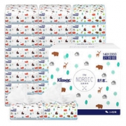 16点：舒洁 （Kleenex）抽纸纸巾 3层120抽*24包（小规格） 58元