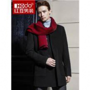 历史低价： Hodo 红豆 DMGTD054S 男士羊毛大衣