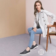 限35码，ECCO 爱步 Soft 7 柔酷7号 女士真皮一脚蹬休闲鞋 Prime会员免费直邮含税